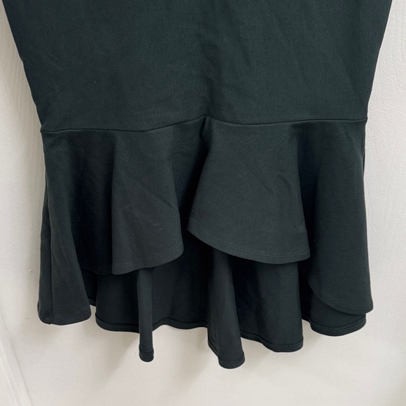 Dark Green Off-the-Shoulder Midi Dress - Picture 3 of 6